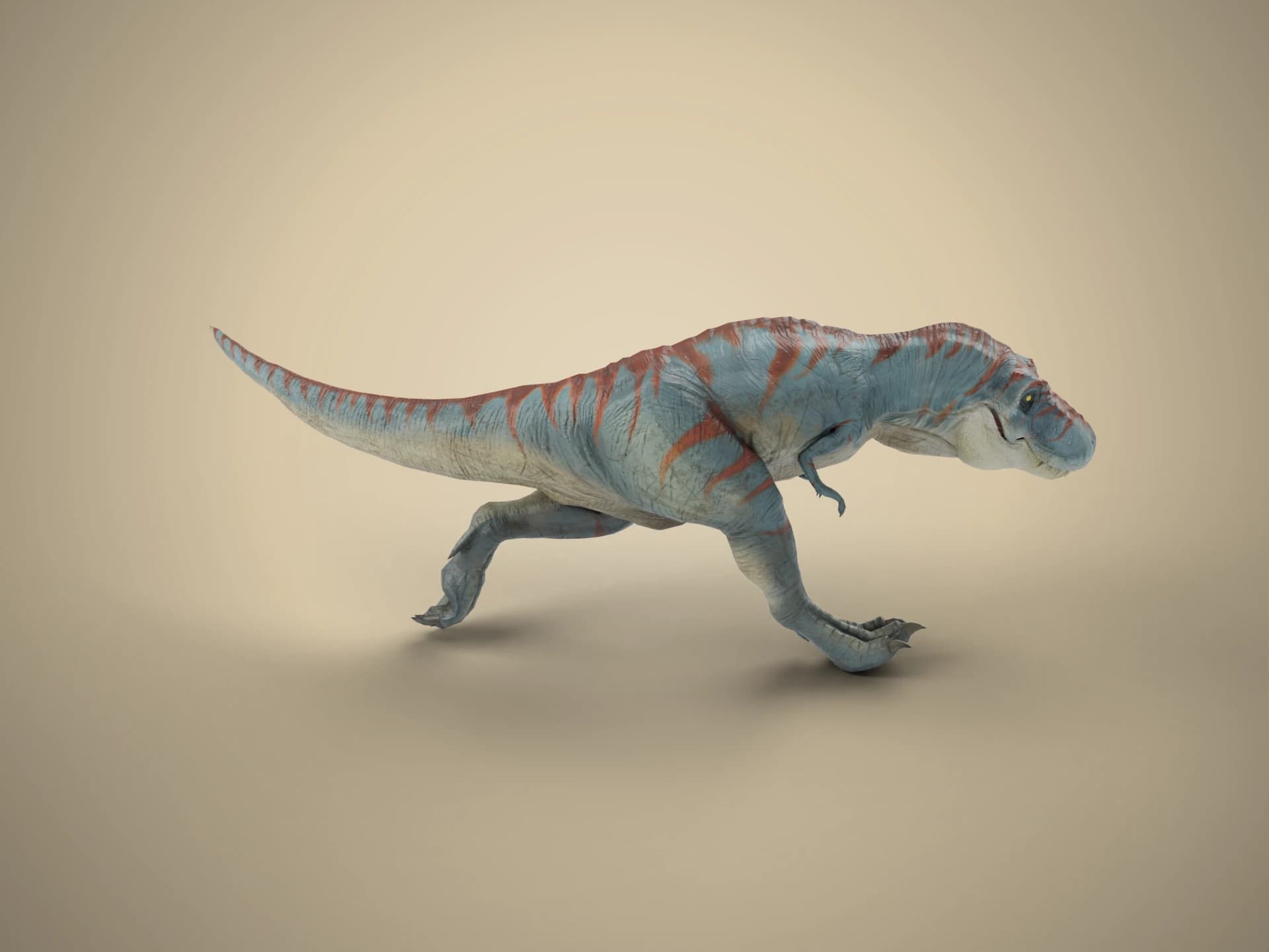 Animated Tyrannosaurus Rex 3D Model