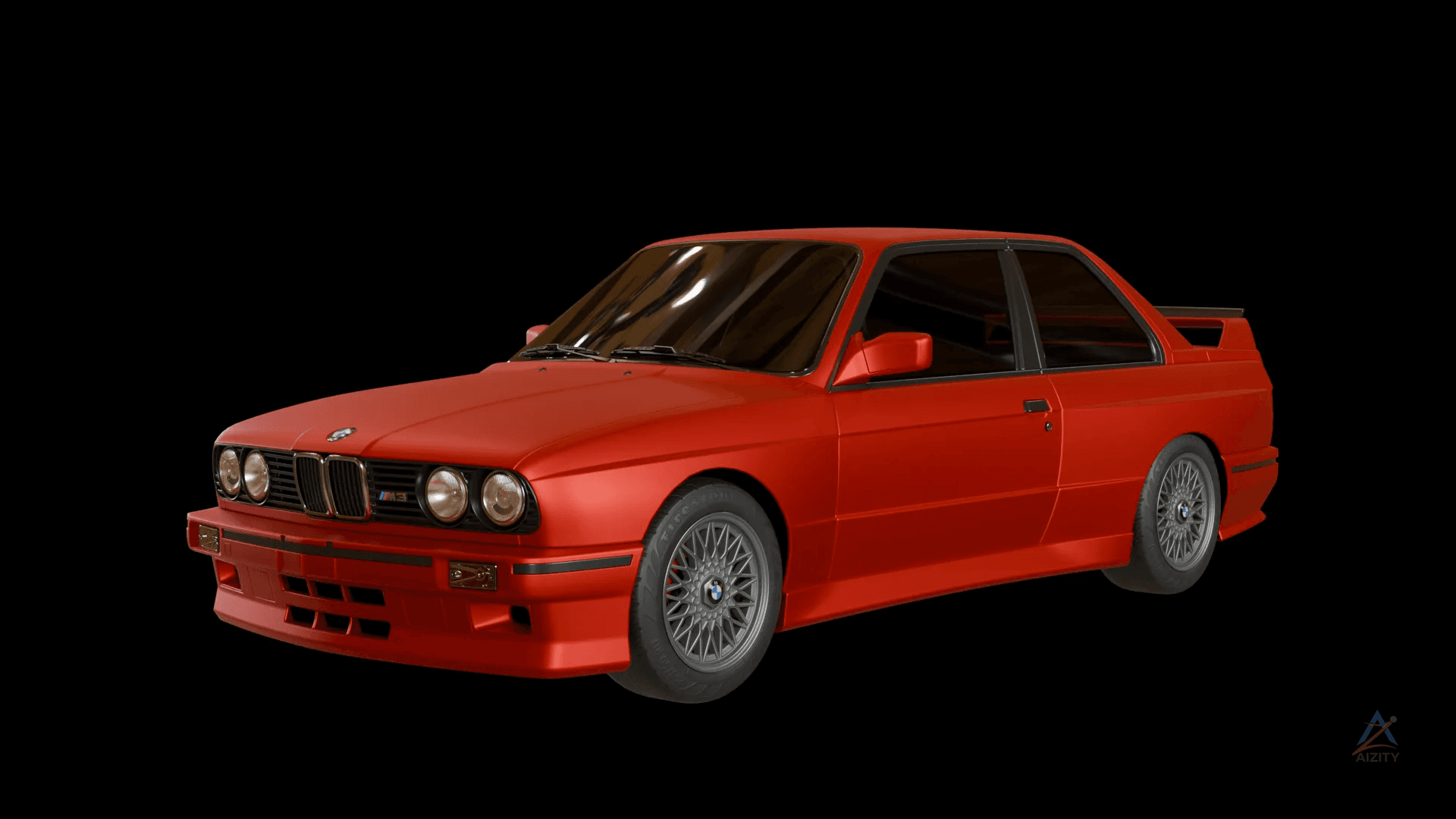BMW M3 E30 3D Model