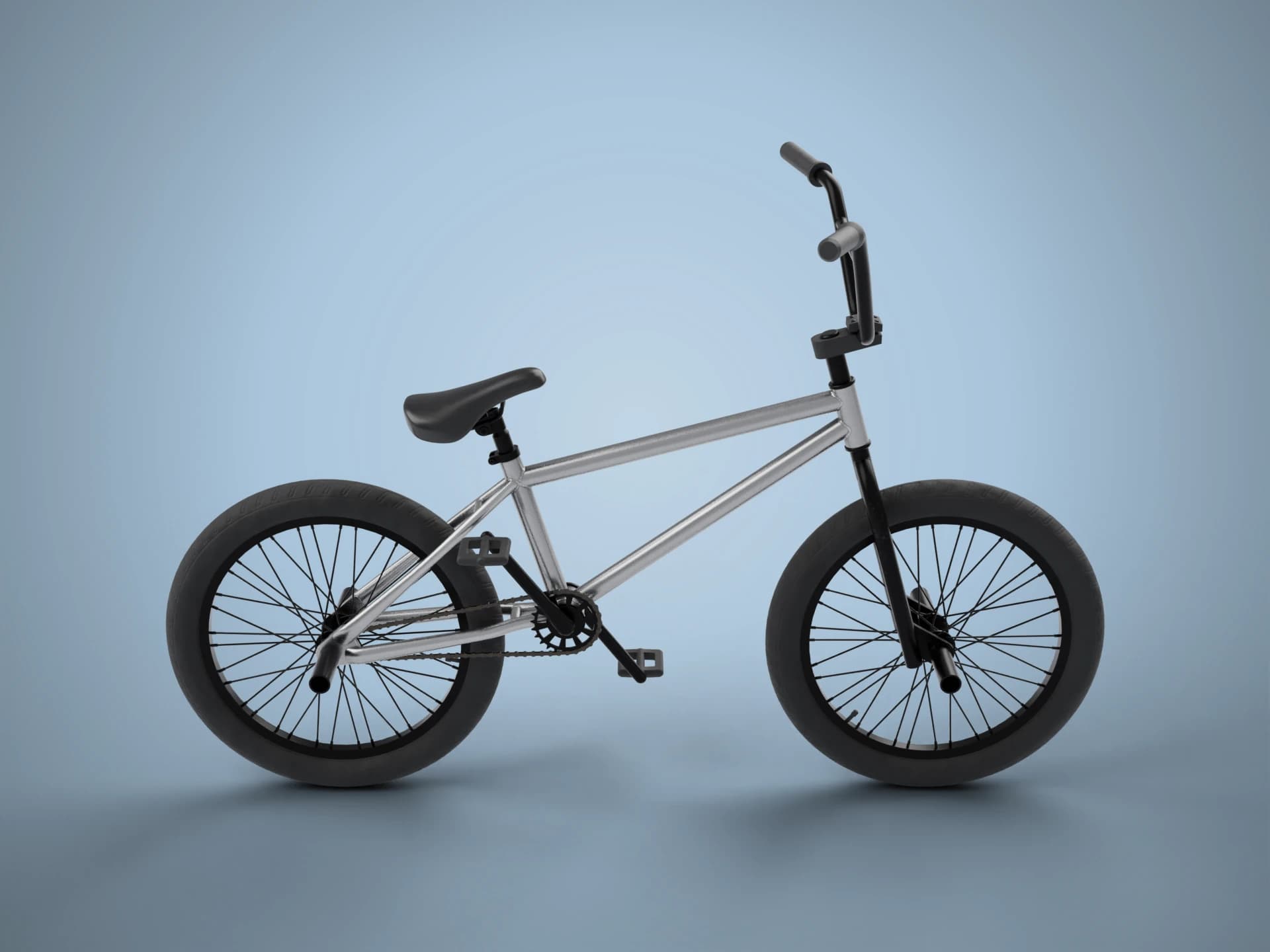 BMX Bike 3D Model