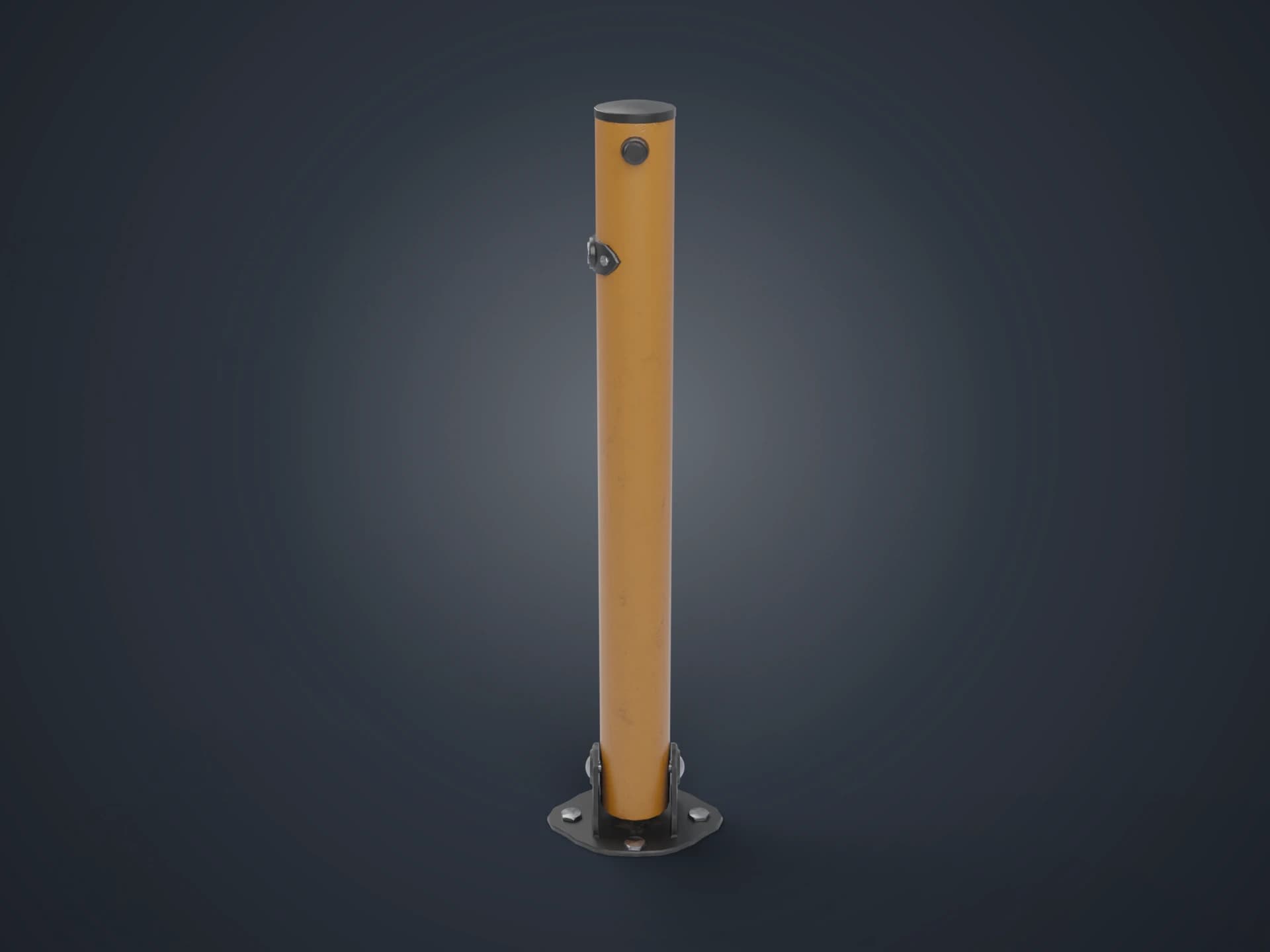 Parking Bollard 3D Model