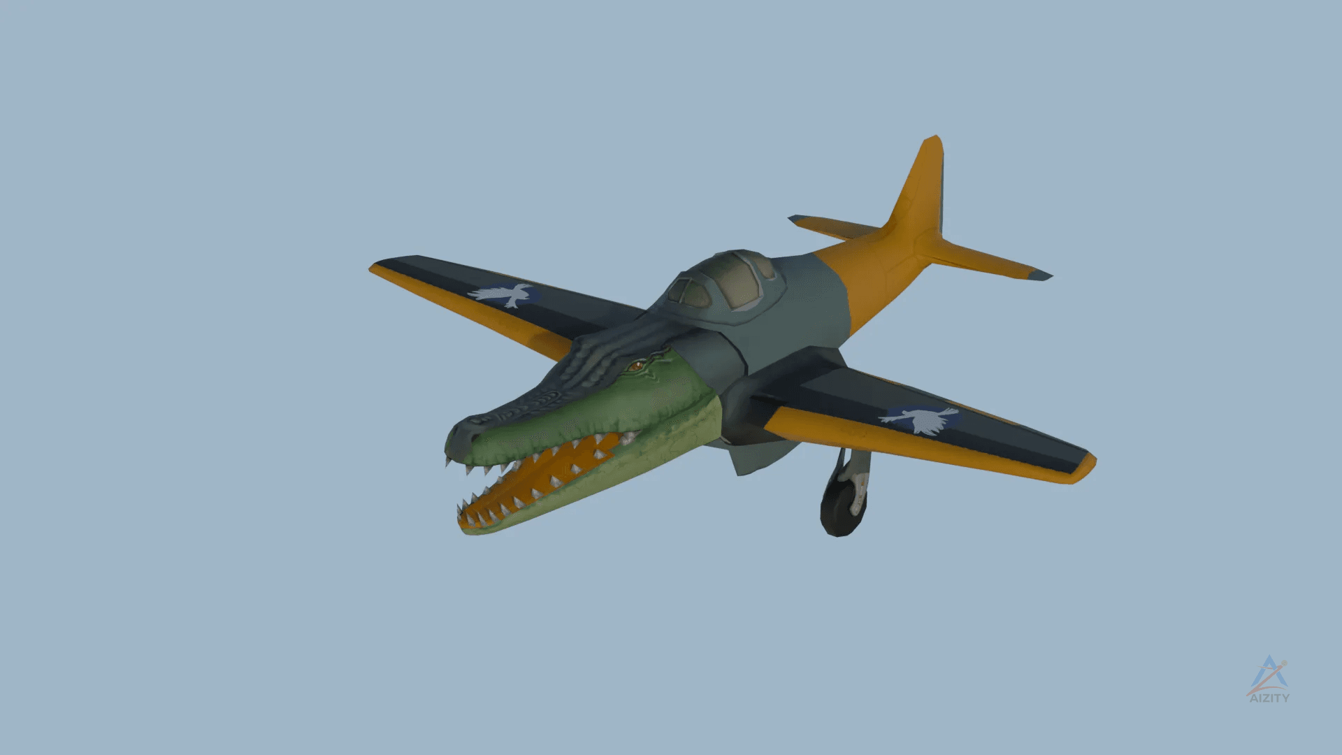 Bombardiro Crocodilo – 3D Model
