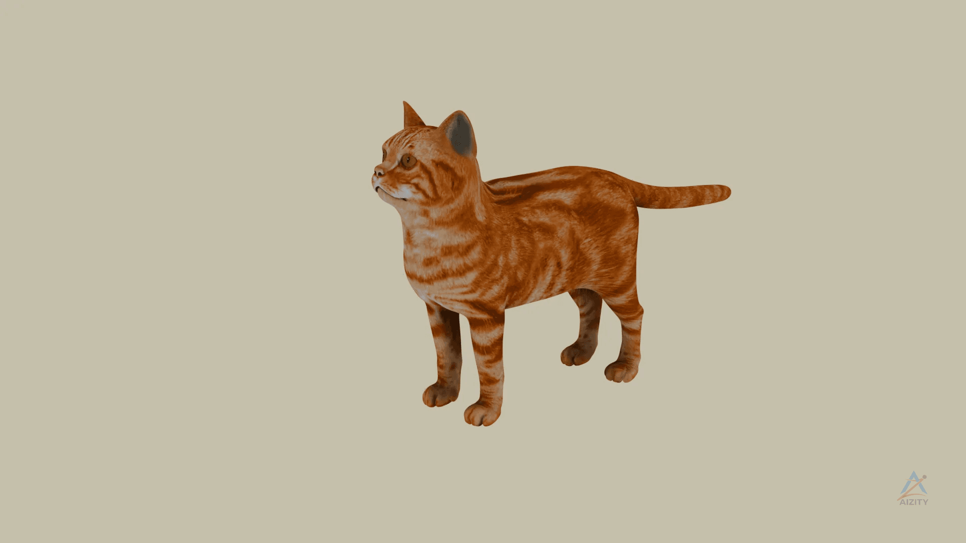 Cat 3D model