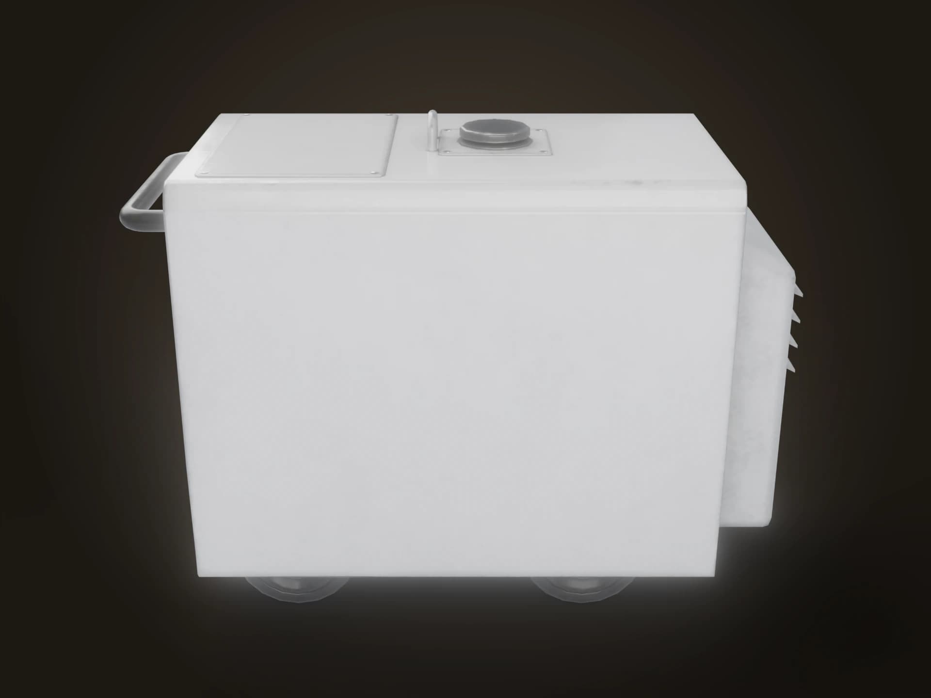 Portable Diesel Generator 3D Model