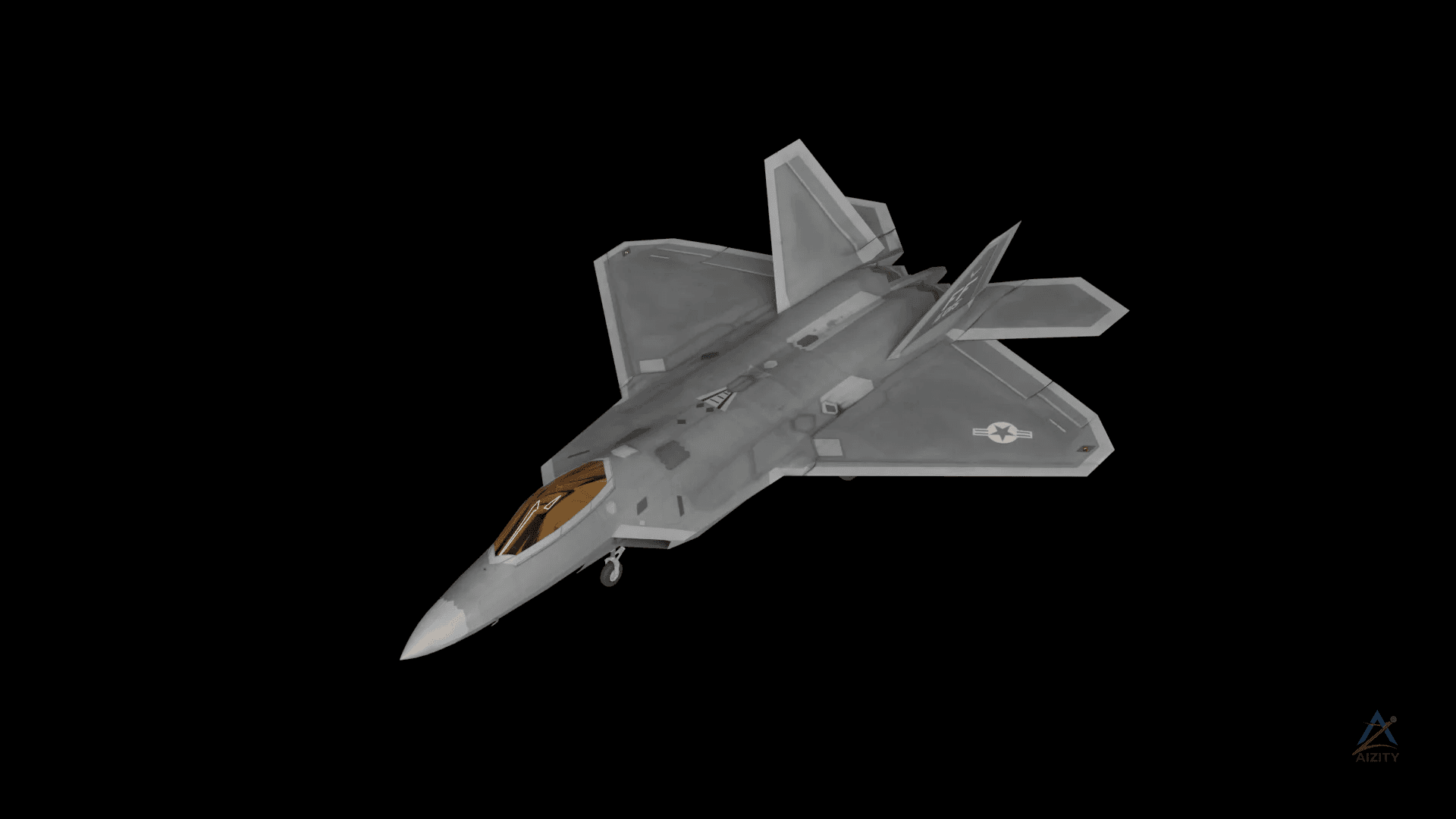 F-22 Raptor – 3D Model