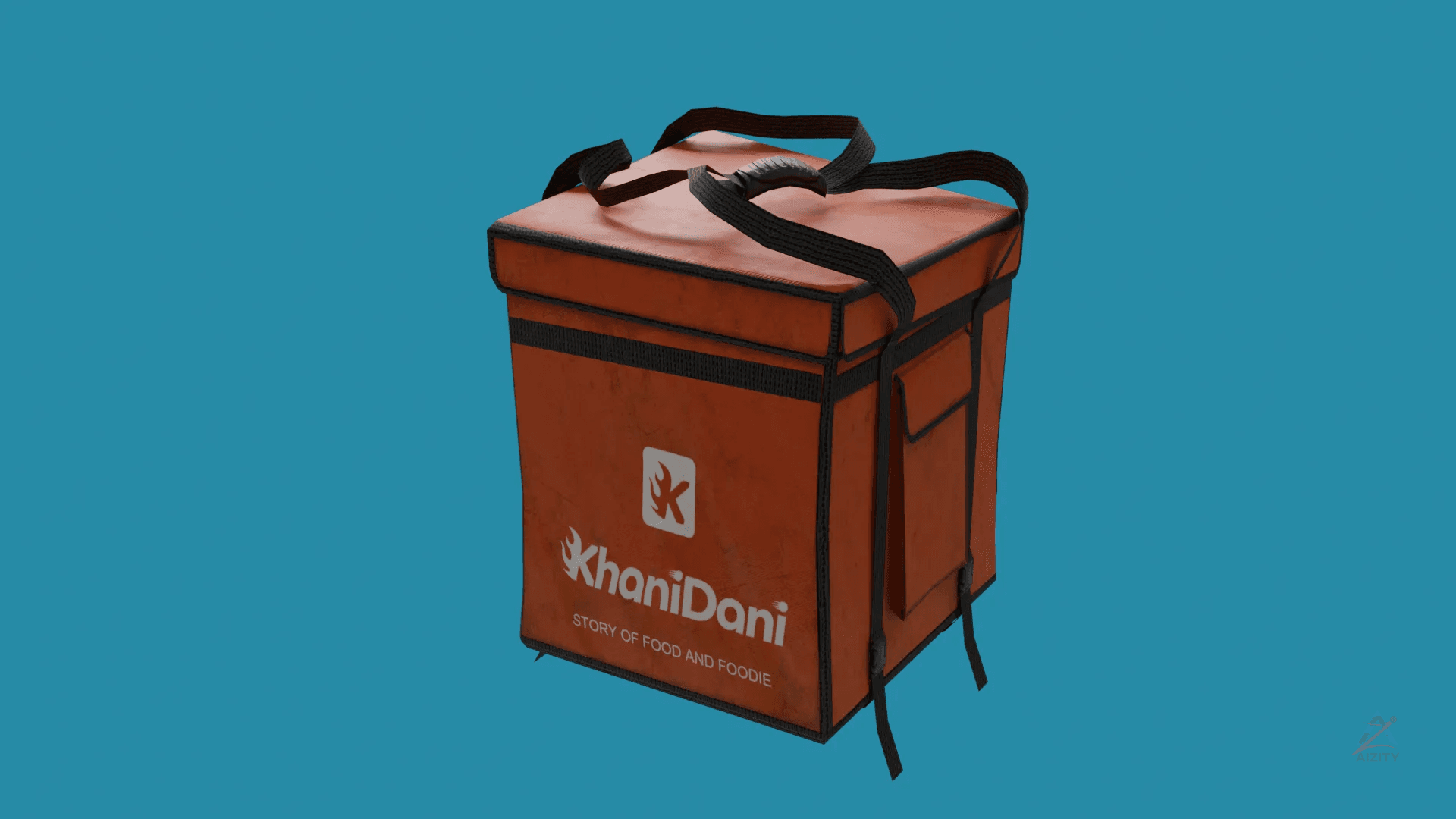 Food Delivery Bag 3D Model