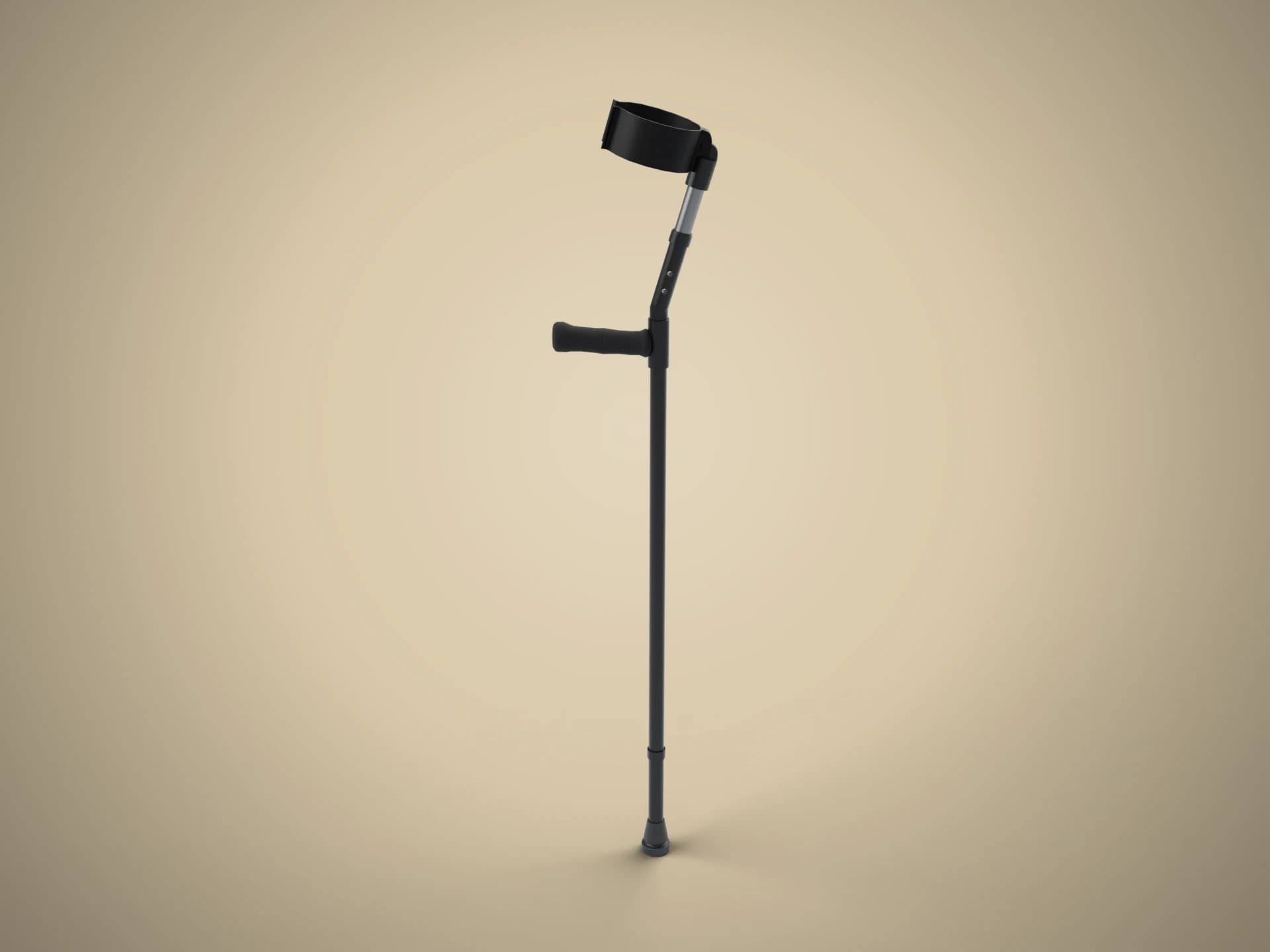 Forearm Crutch 3D Model