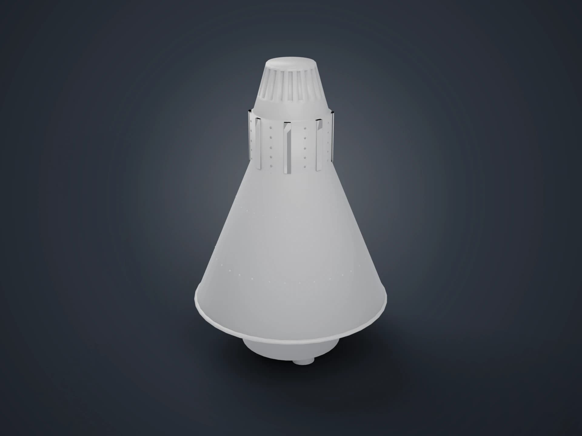 Friendship 7 Mercury Capsule 3D Model
