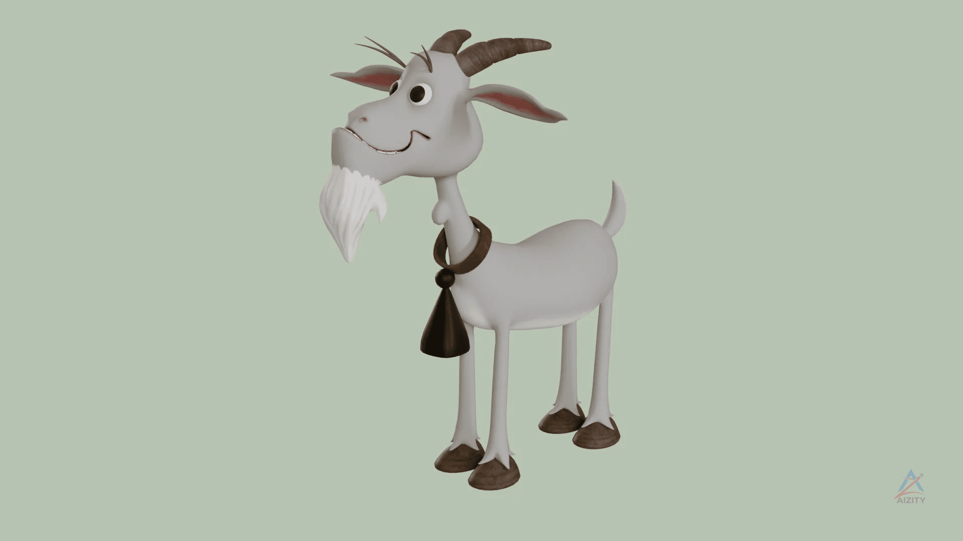 Goat 3D Model