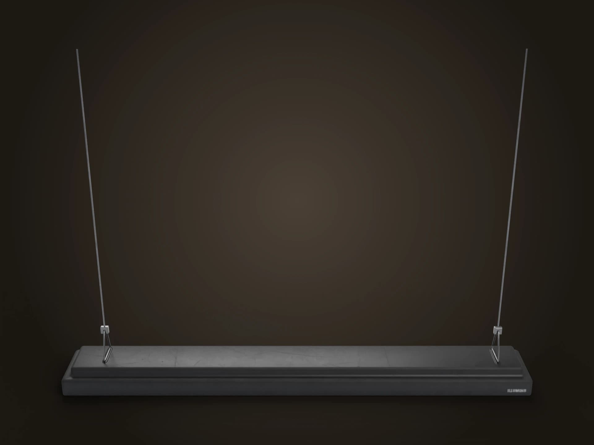 Modern Linear LED Pendant Light 3D Model
