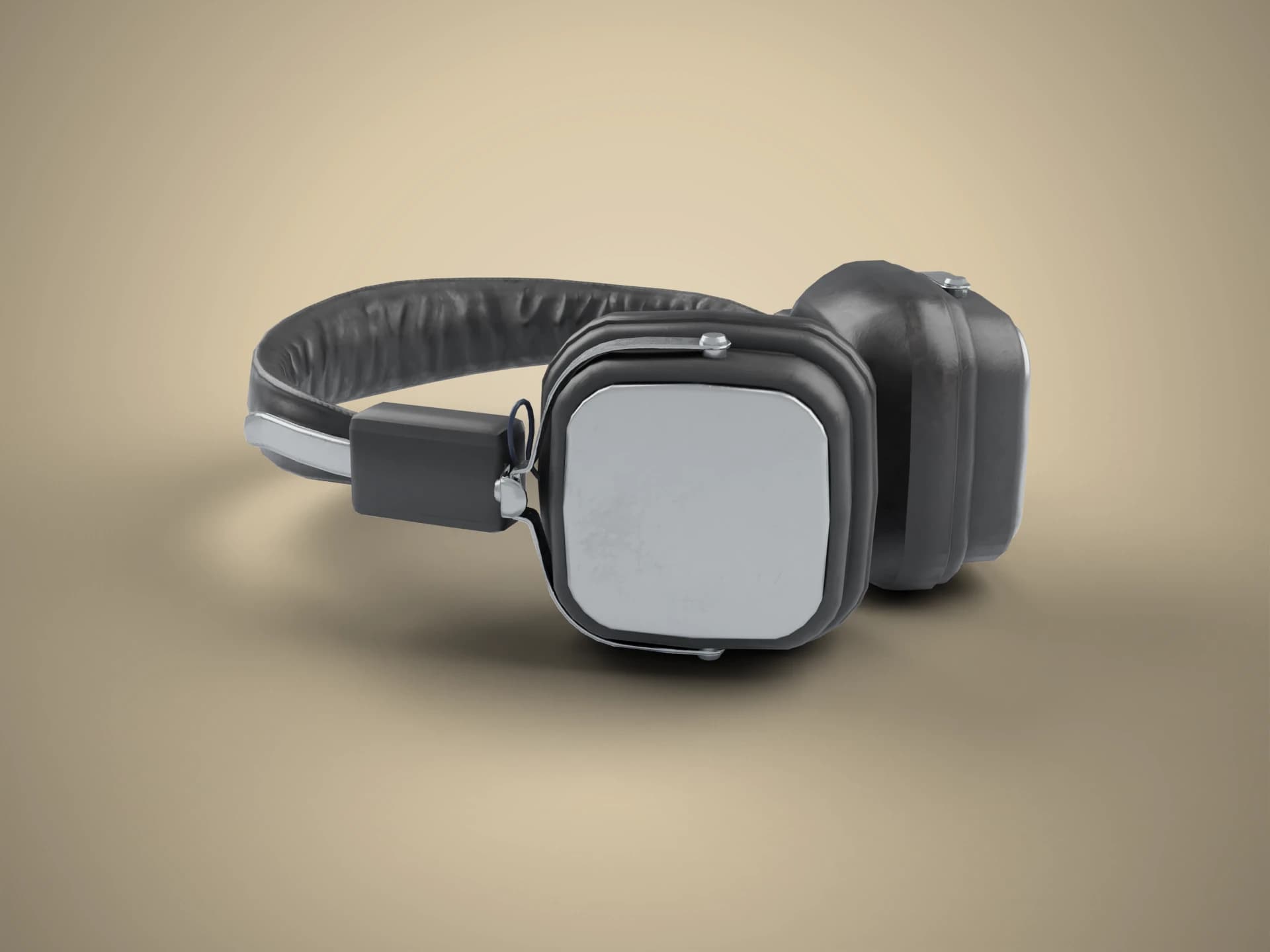 Over-Ear Headphones 3D Model