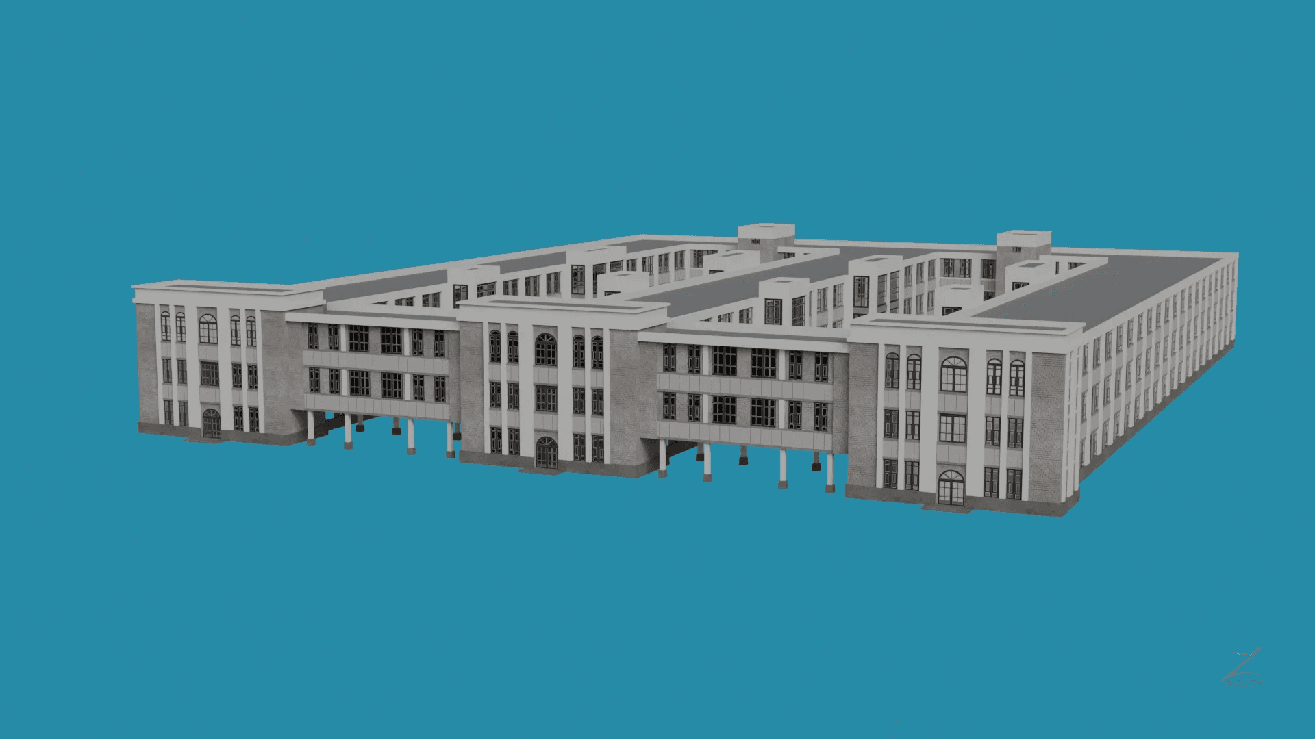 Hengtong Business Park – 3D Model