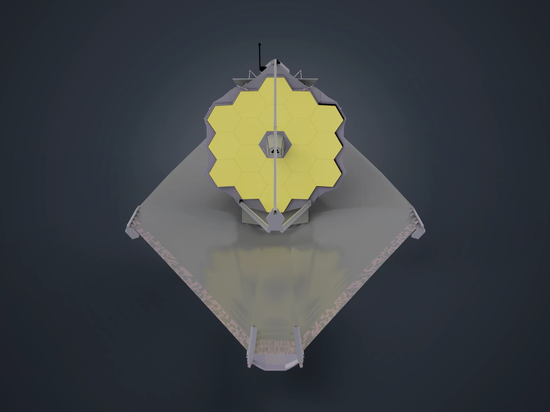 James Webb Space Telescope 3D Model