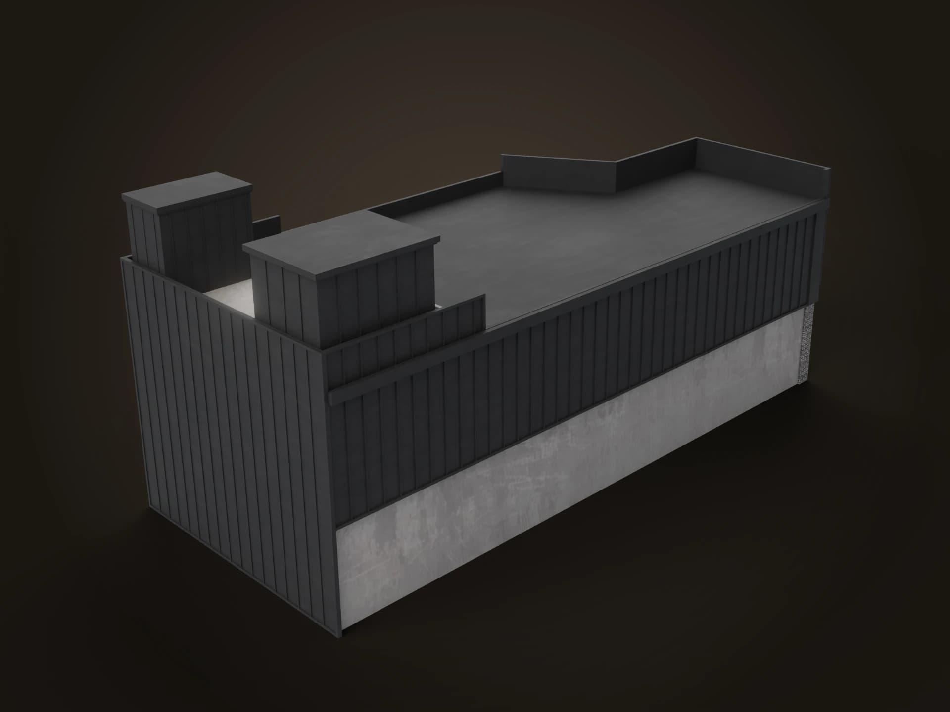 Jeon Byung Won Tailor Shop Building 3D Model