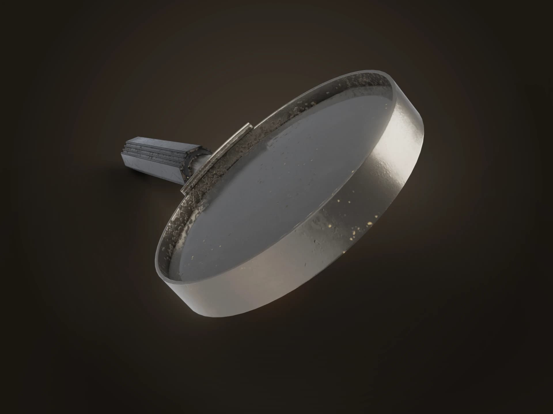 Old Magnifying Glass 3D Model