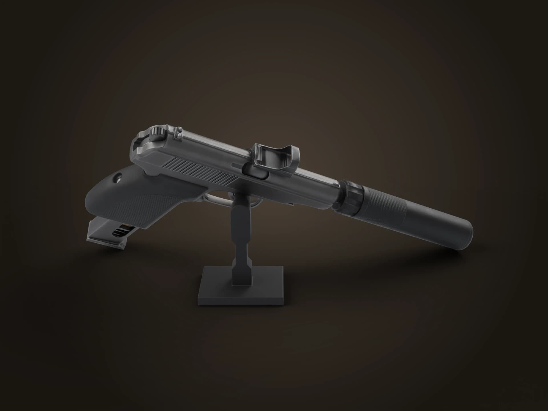 Makarov PM Pistol 3D Model