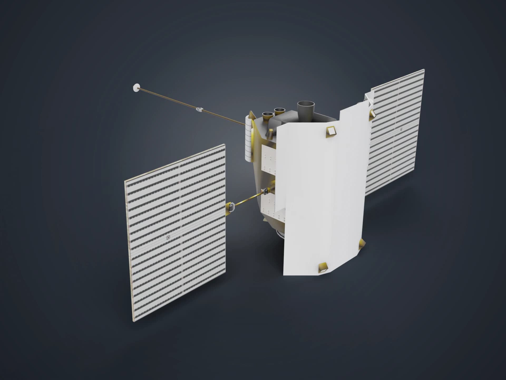 MESSENGER Mercury Orbiter 3D Model