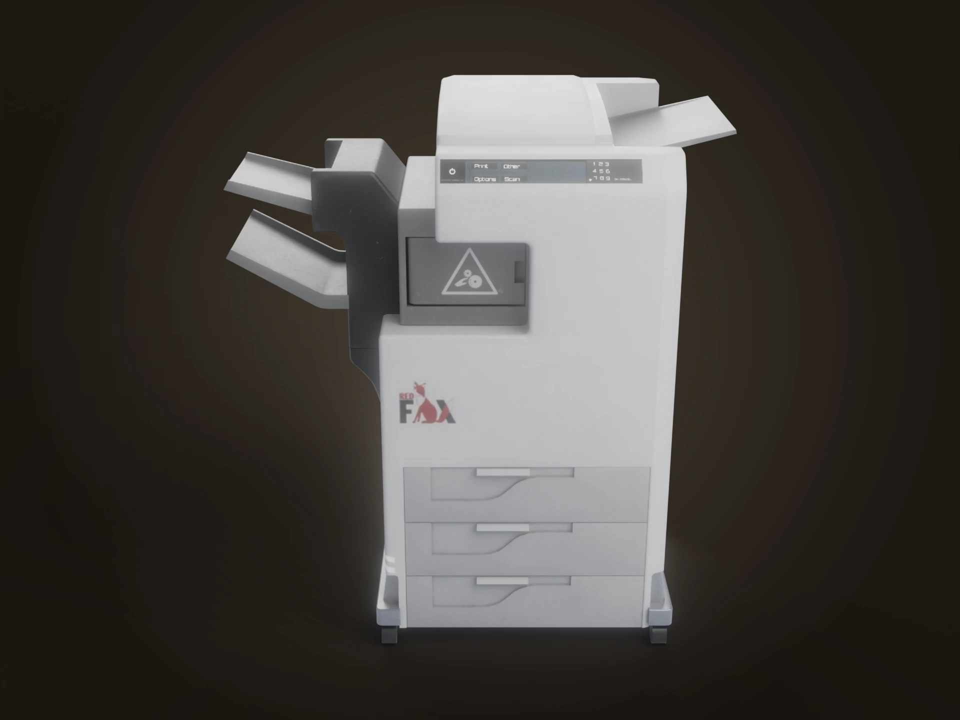 Office Multifunction Printer 3D Model