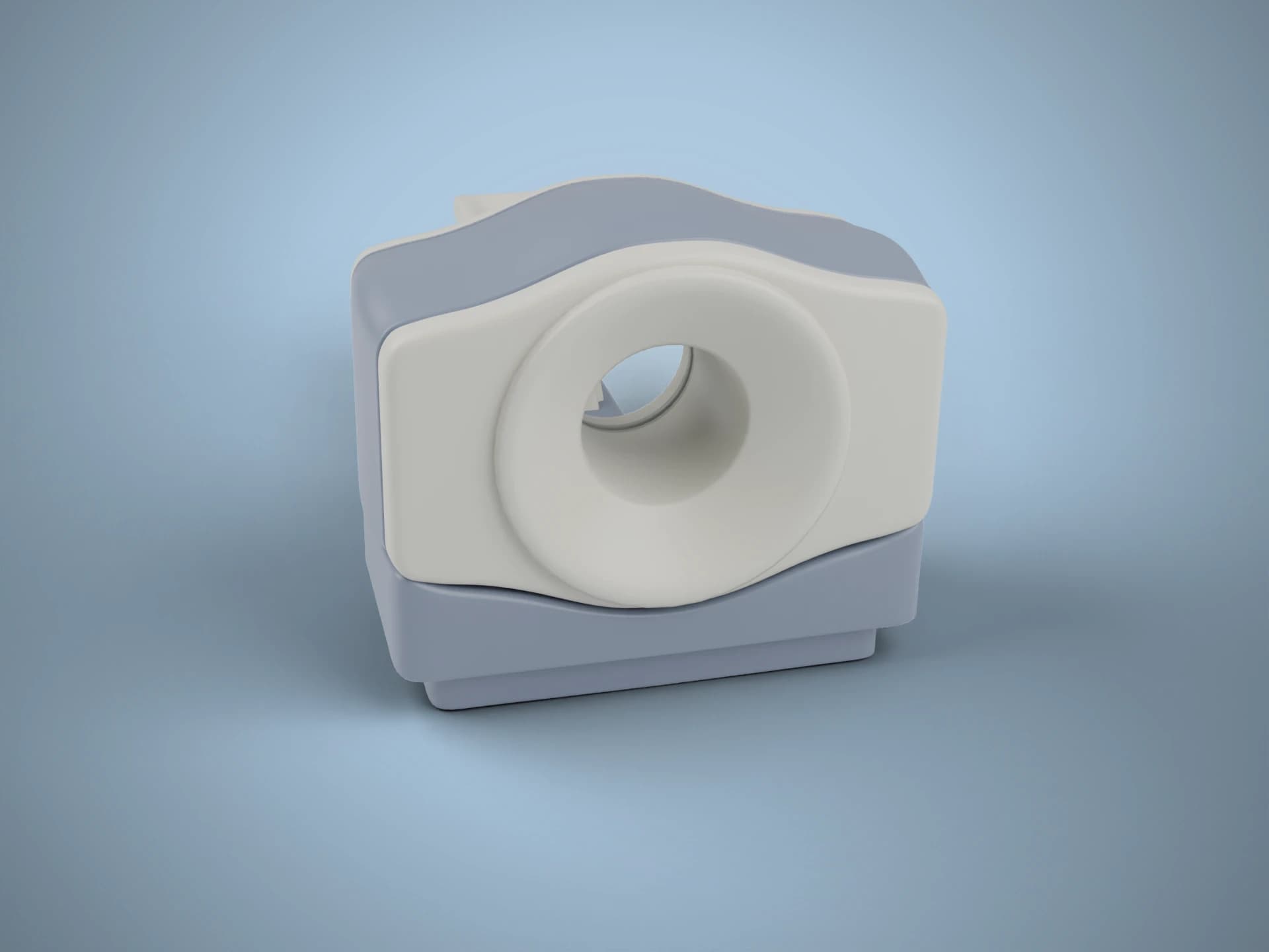 MRI Scanner Machine 3D Model