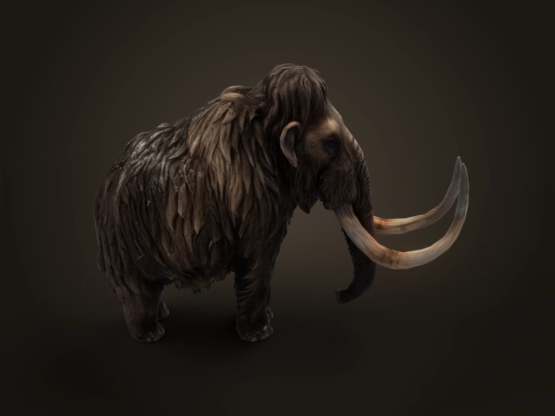 Woolly Mammoth 3D Model