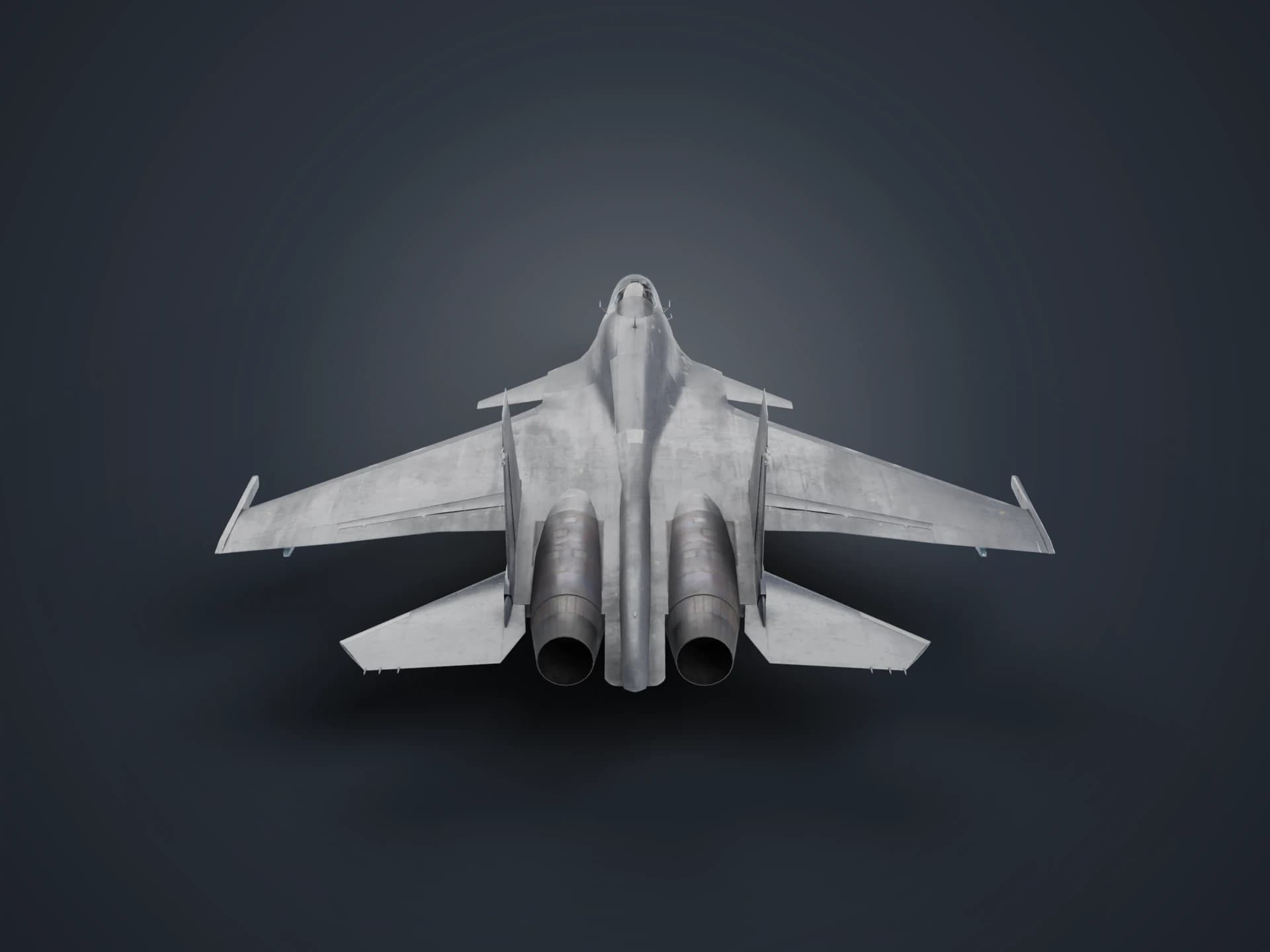 Sukhoi Su-30 Fighter Jet 3D Model