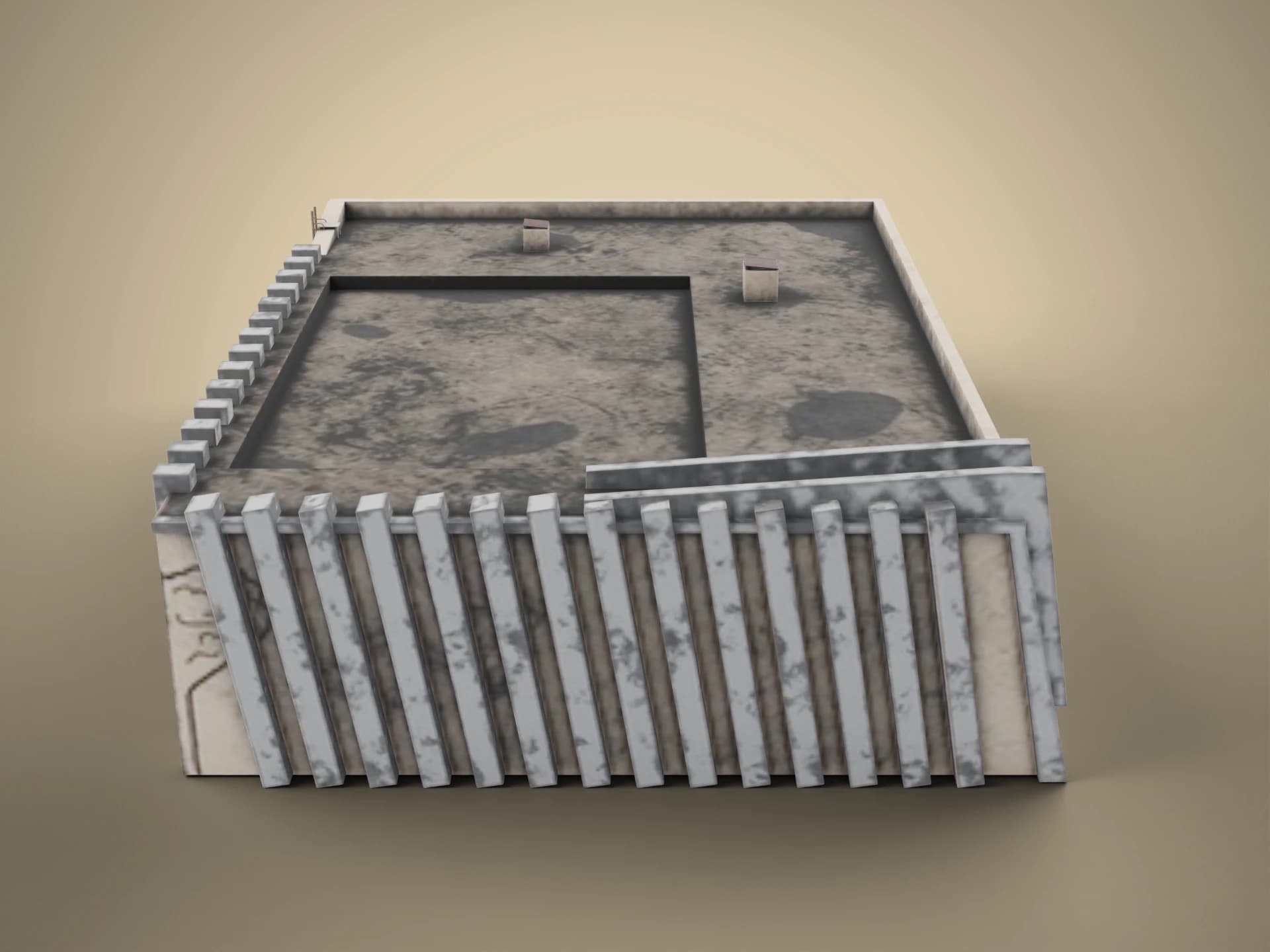 Pripyat Palace of Culture Energetik 3D Model
