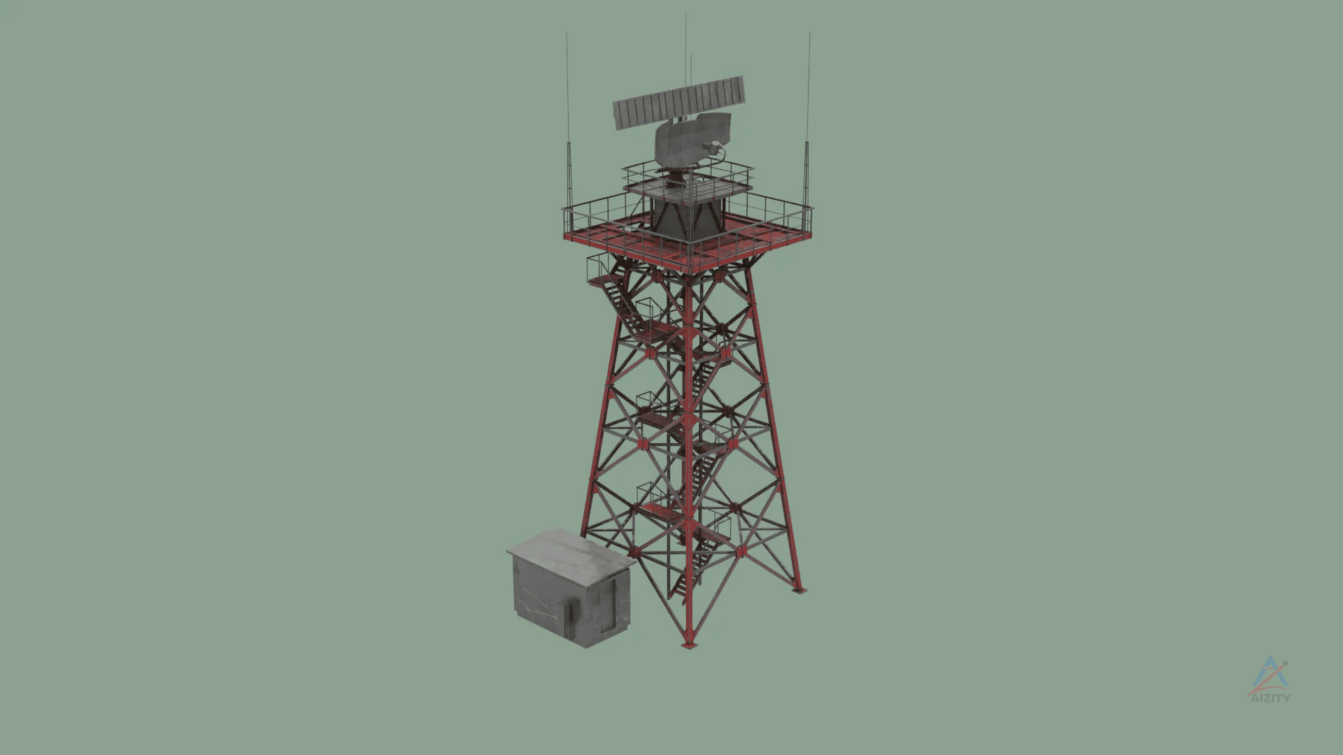 Radar System – 3D Model