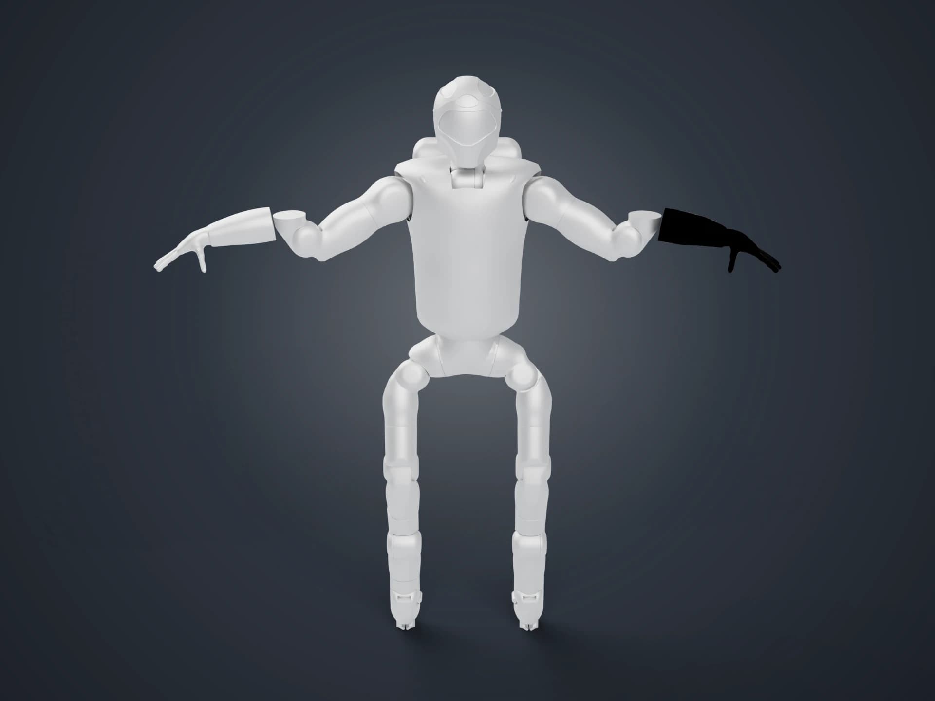 Robonaut 2 Humanoid Space Robot 3D Model