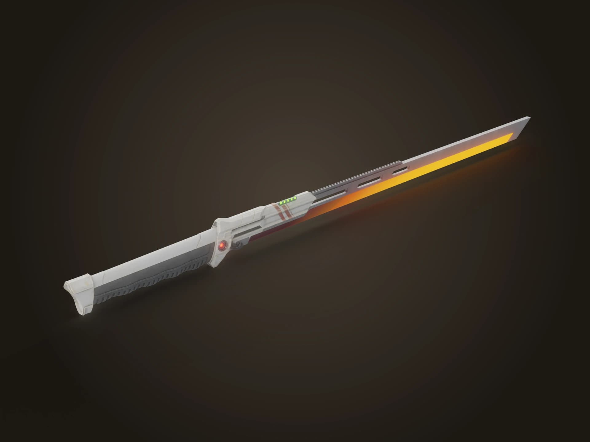 Futuristic Sci-fi Energy Blade Sword 3D Model
