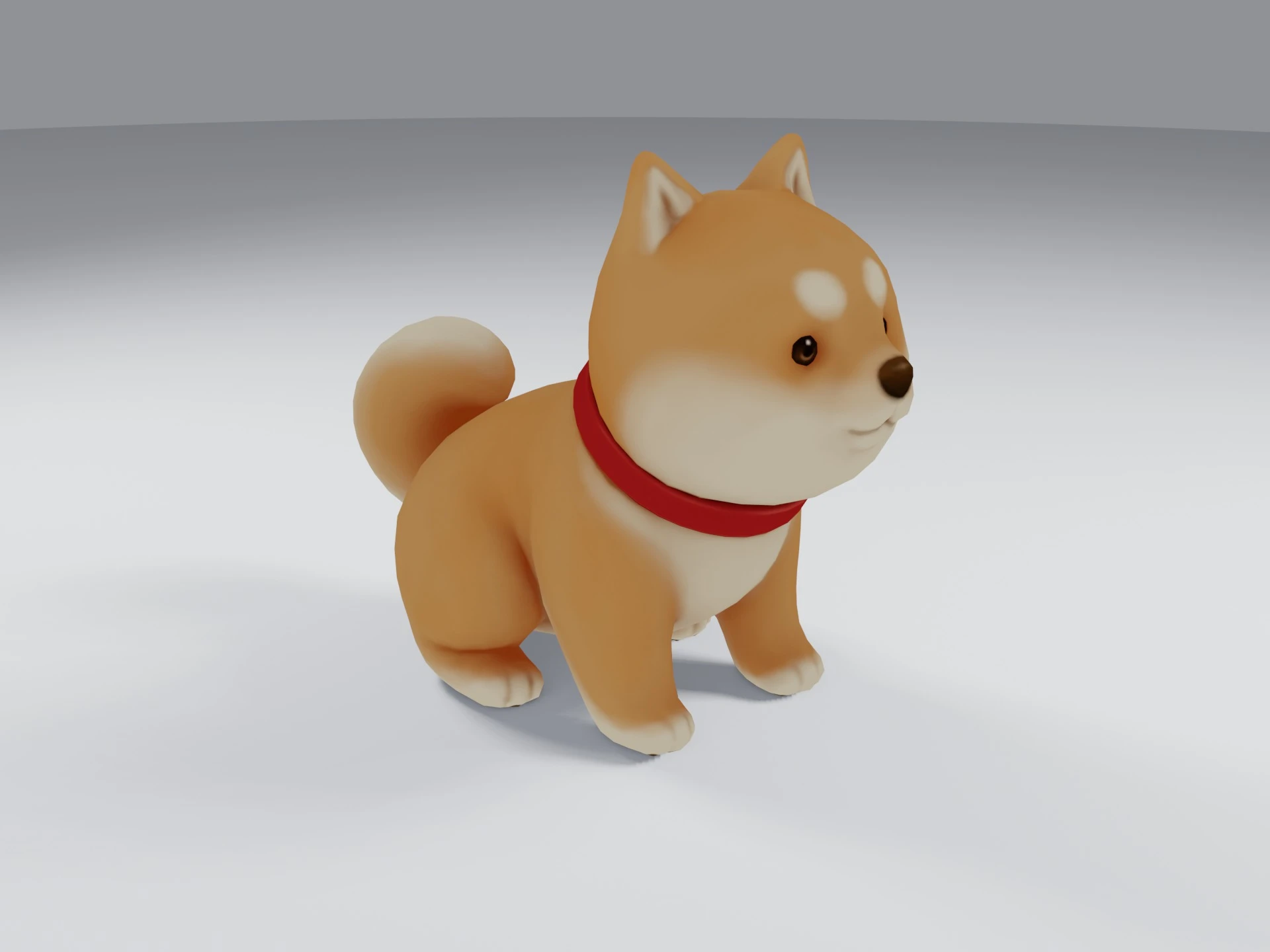 Shiba 3D Model
