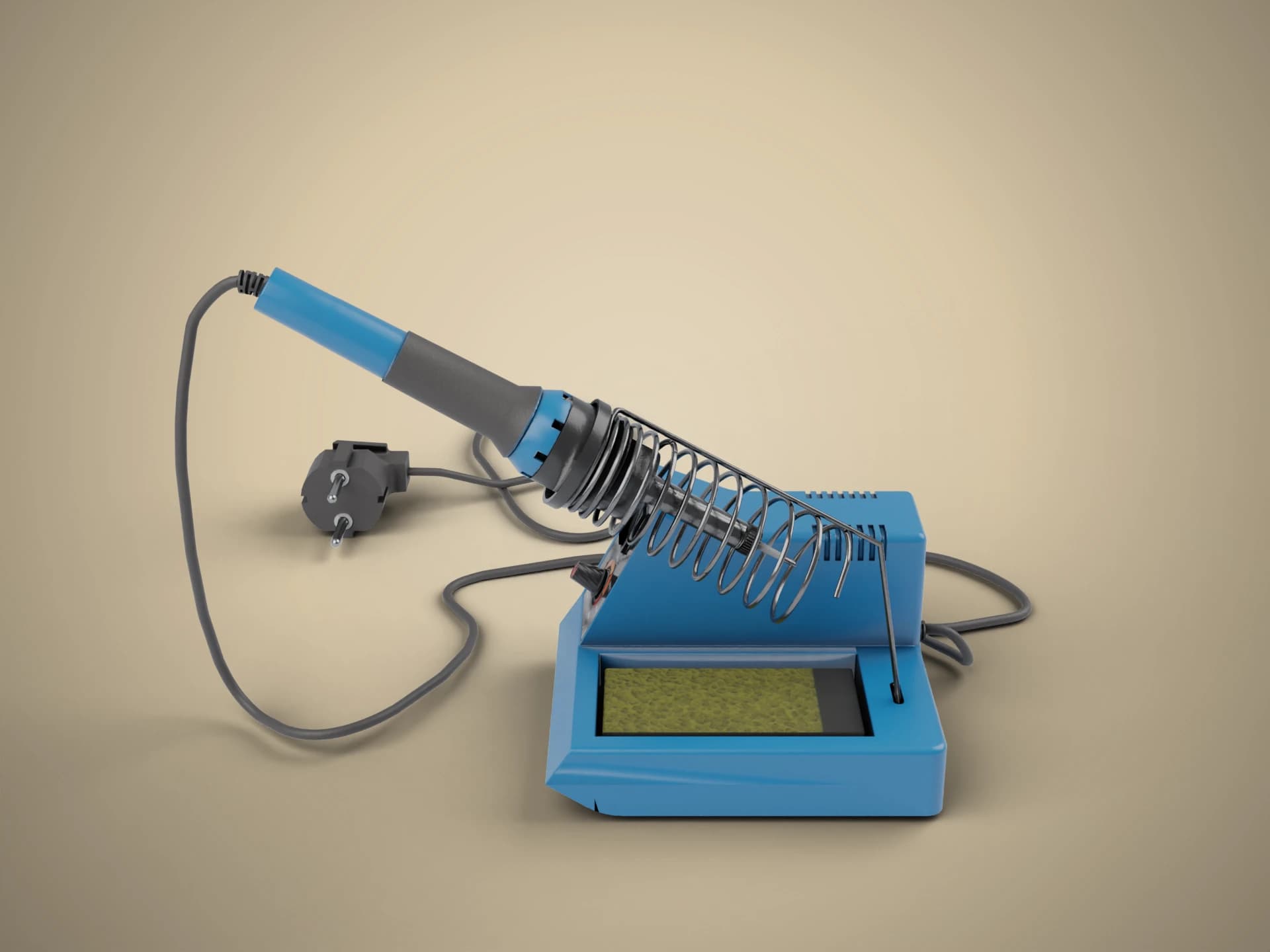 Soldering Iron Station 3D Model