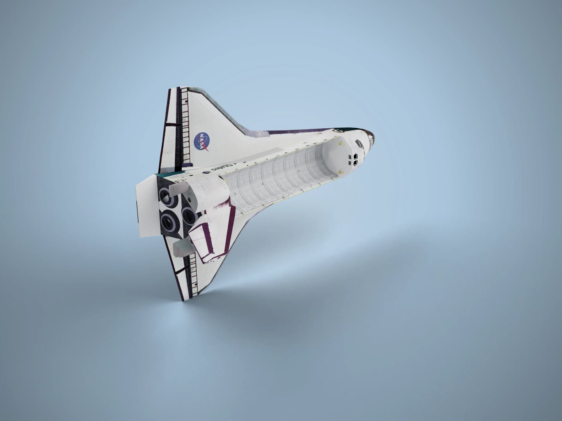 Space Shuttle Orbiter 3D Model