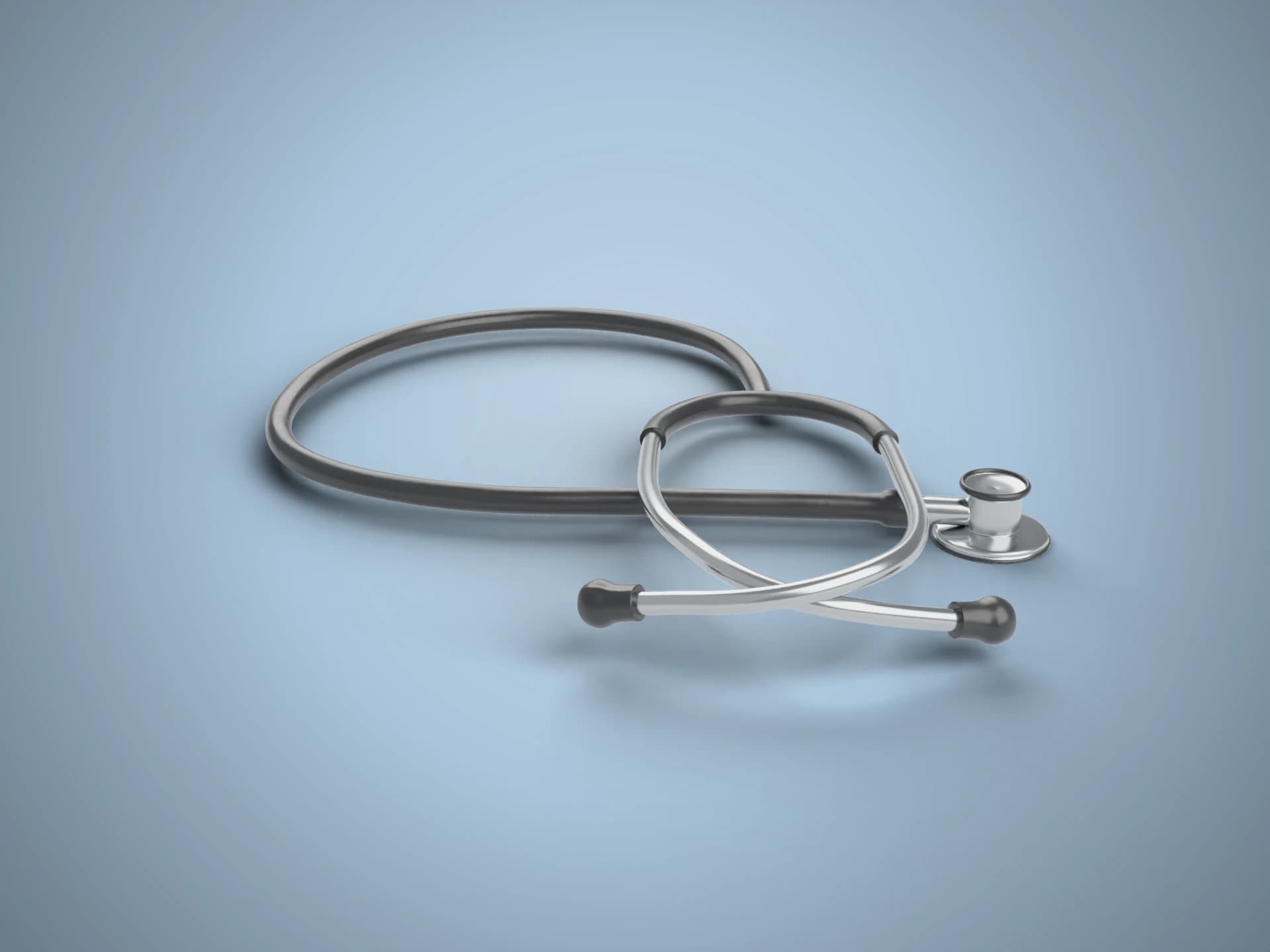 Doctor's Stethoscope 3D Model