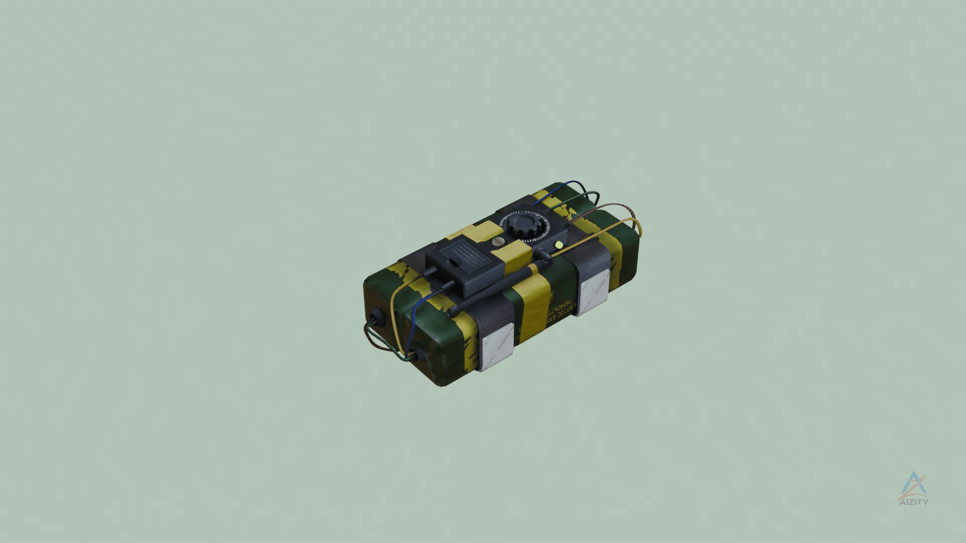 Time Bomb 3D Model