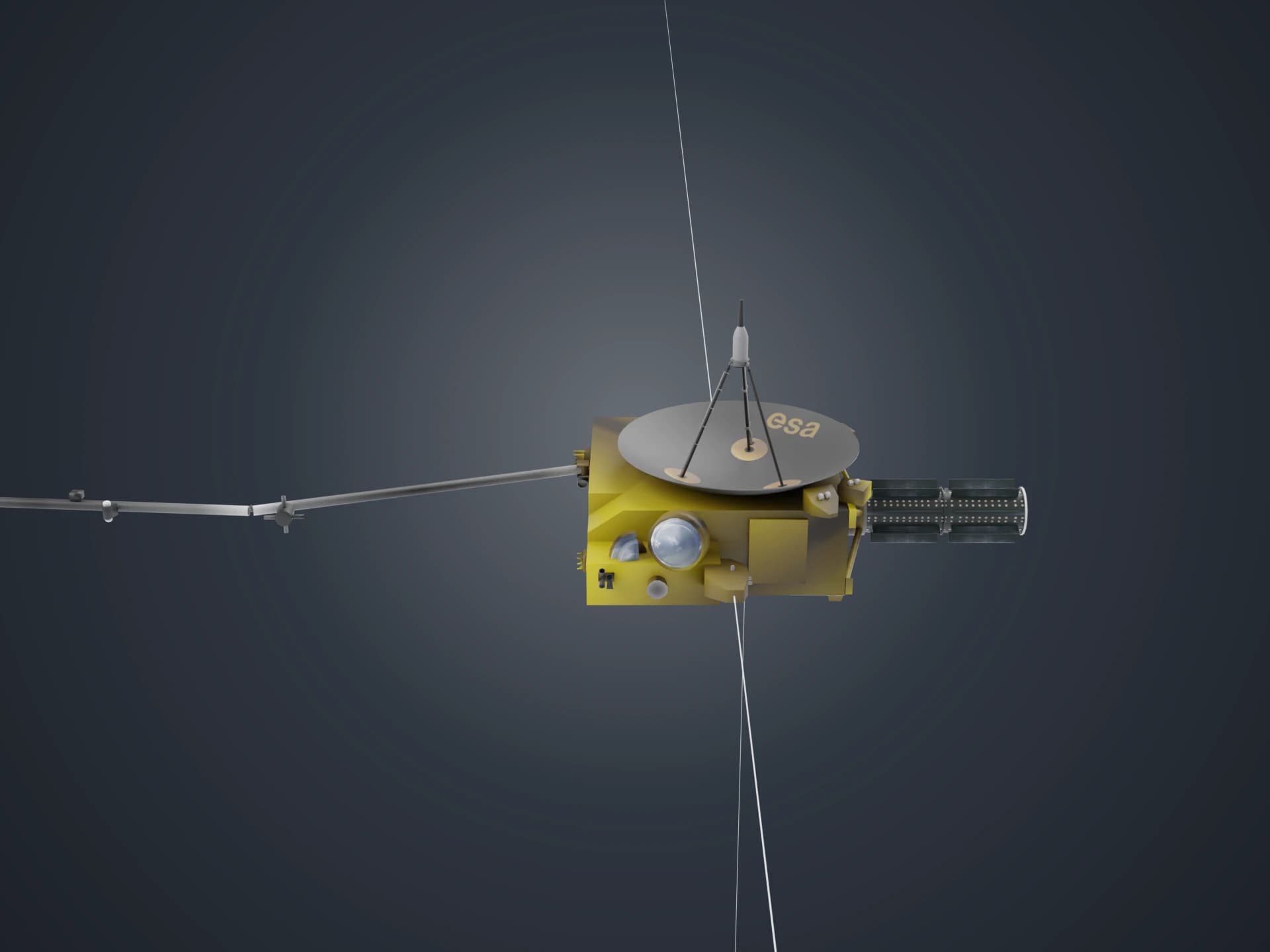 Ulysses Solar Polar Probe 3D Model