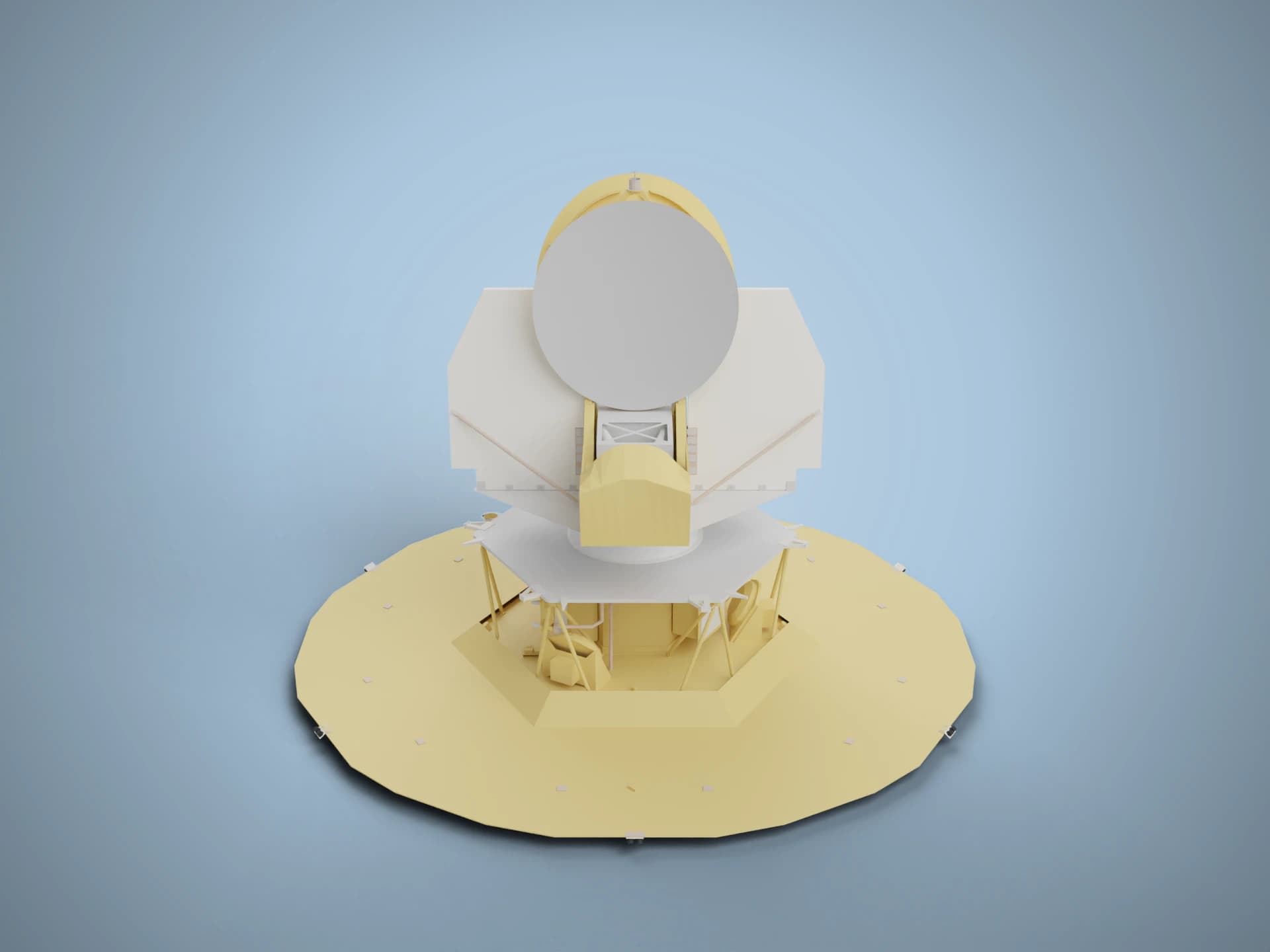 Wilkinson Microwave Anisotropy Probe WMAP 3D Model
