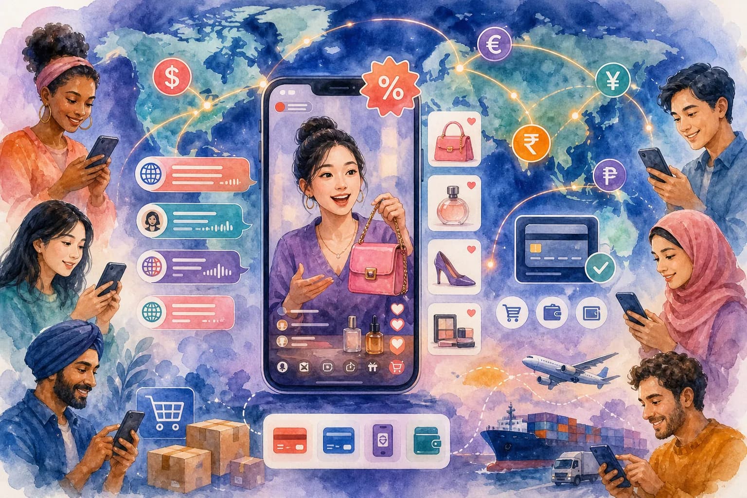 Scaling Live Shopping Across Languages and Markets