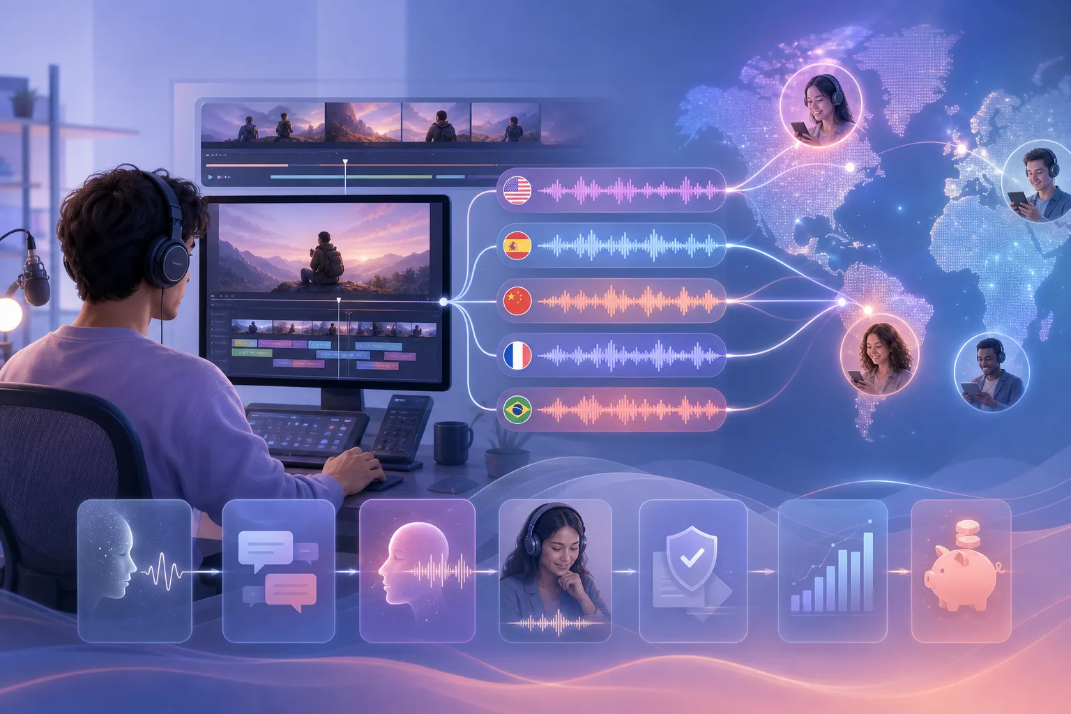 AI Dubbing Rewrites the Economics of Creator Video