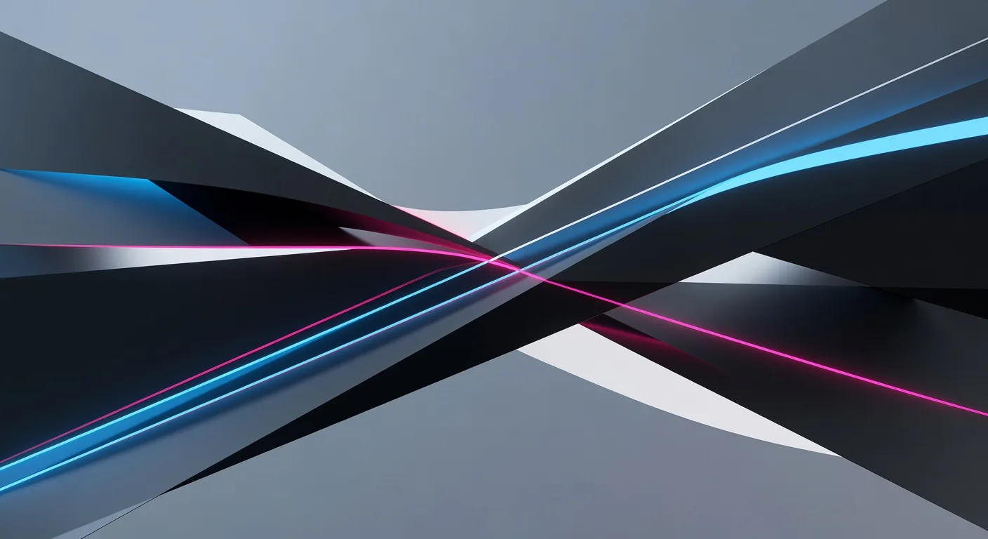 Abstract Cover for Video Editing Services