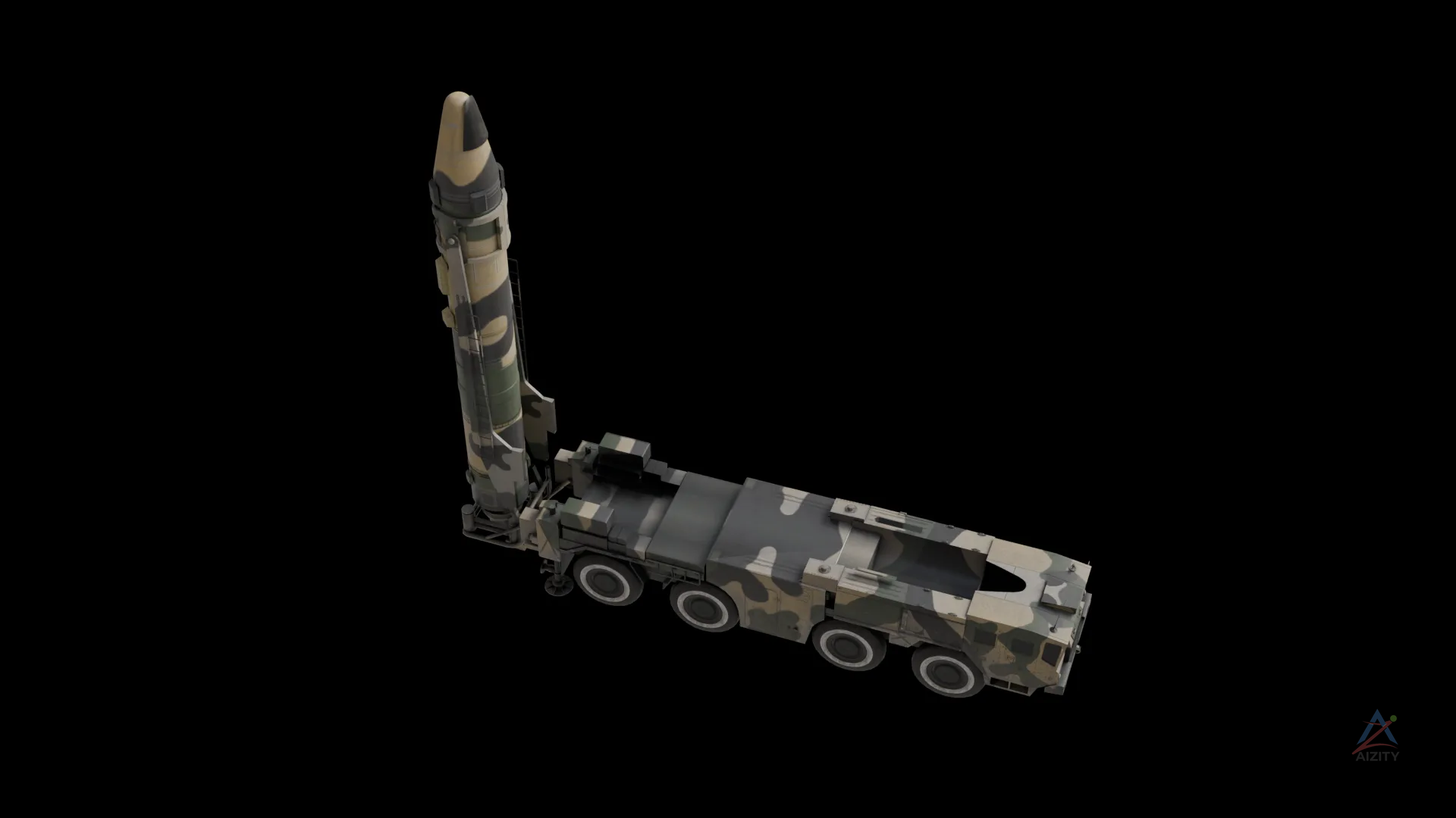 MAZ-543 Uragan - View 3