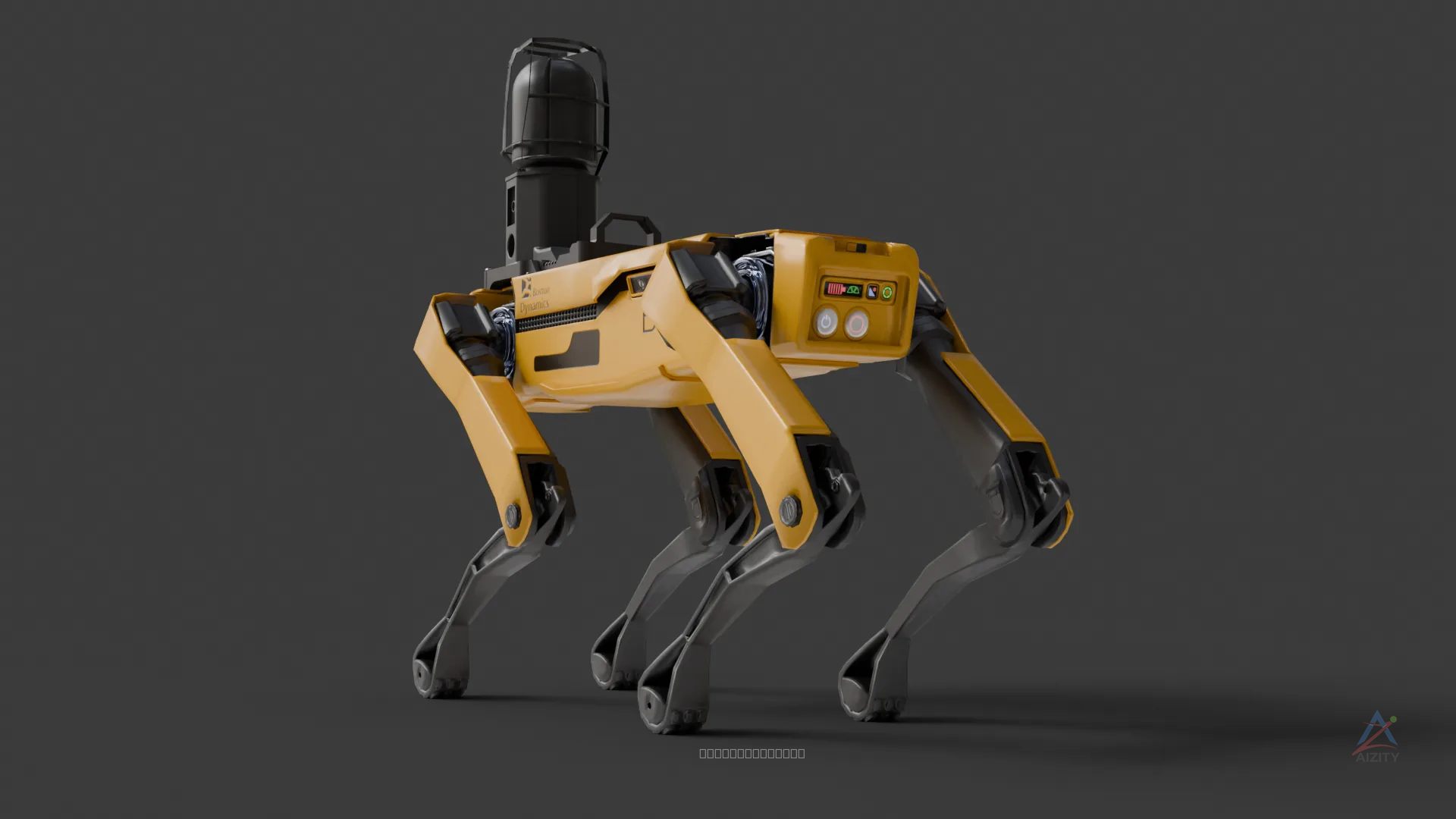 Boston Dynamics Spot - The Agile Mobile Robot Dog [ 4K/Rigged/Asset ] - View 3