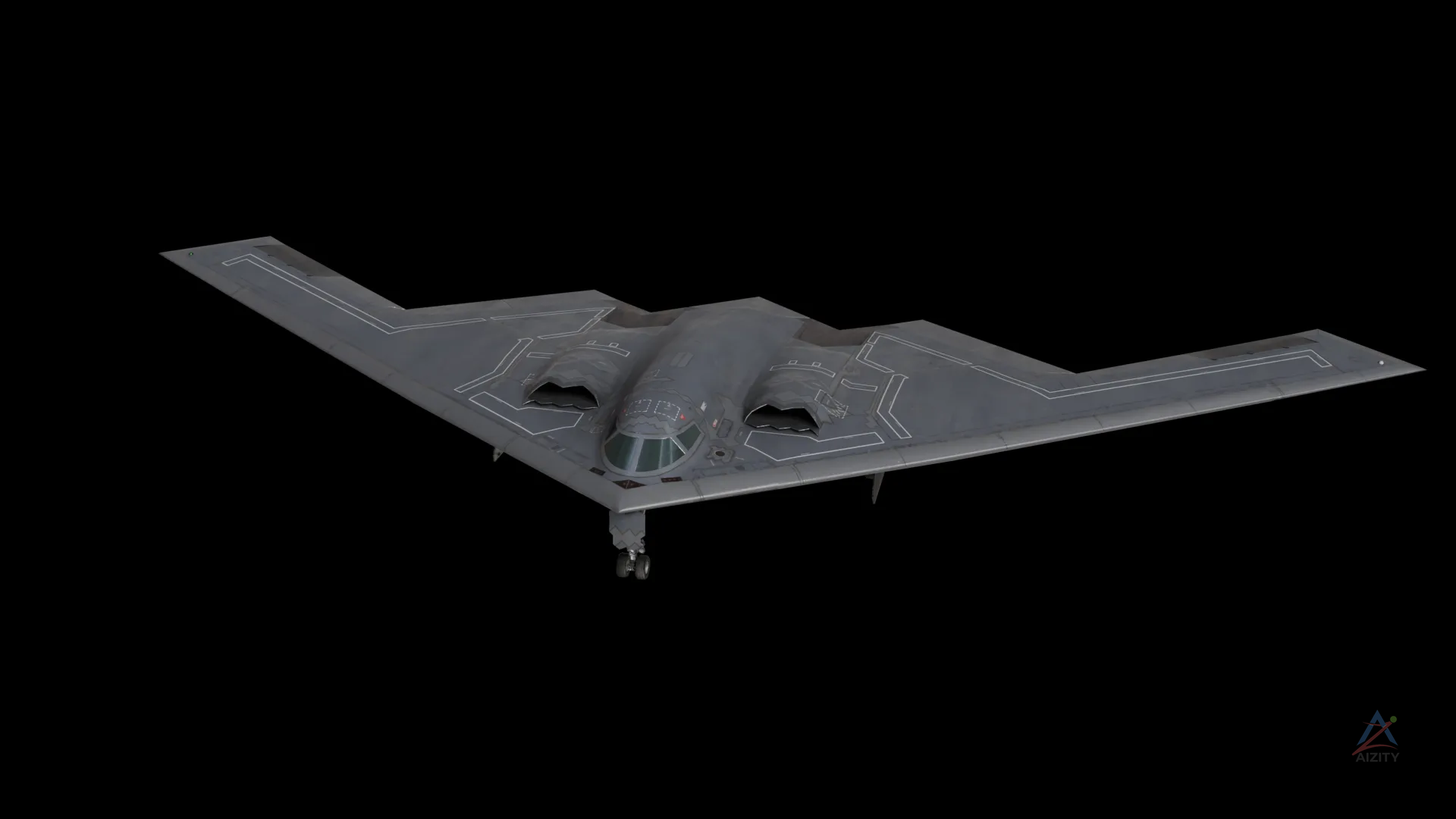 B-2 Spirit – 3D Model