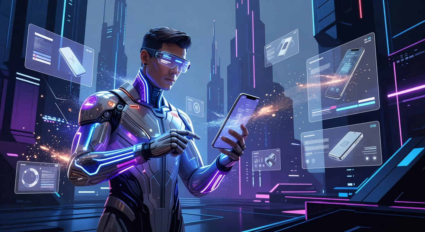Boosting Product Visualization with Cyber Male Character 3D Model